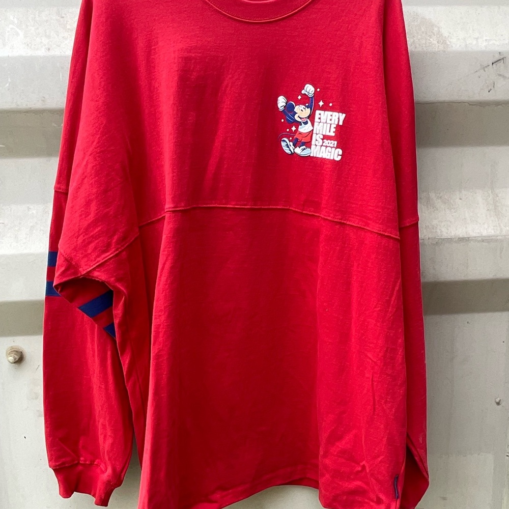 Disney  Mickey Run Jersey size XXL UNISEX NWT  RETIRED